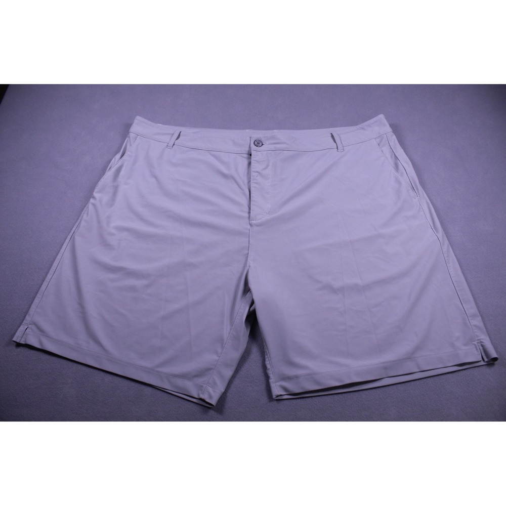 Christopher Mobley Mens Gray Performance Golf Shorts Size 44 Stretch Flat Front